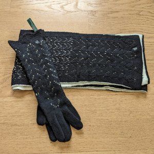 RL Scarf & Gloves Set